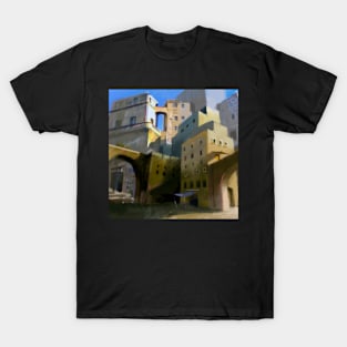 Mediterranean town T-Shirt